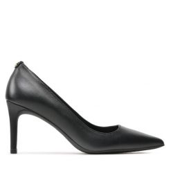 Szpilki MICHAEL Michael Kors. Czarne szpilki damskie MICHAEL Michael Kors, bez wzorów, bez obcasa, na szpilce, bez zapięcia. Za 469.99 zł.