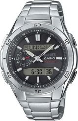 Zegarek Casio Zegarek męski Casio WVA-M650D-1AER srebrny. Szare zegarki męskie Casio, bez wzorów, srebrne. Za 693.00 zł.