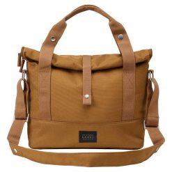 Weathergoods Sweden torba na ramię na rower CITY toffi. Brązowe torby na laptopa damskie WEATHER GOODS, bez wzorów, z poliesteru, na ramię. Za 710.50 zł.