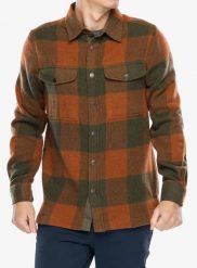 Koszula turystyczna męska Fjallraven Canada Shirt. Brązowe koszule męskie Fjällräven, na lato, m, bez wzorów, z materiału, klasyczne, bez kołnierzyka, bez ramiączek. Za 713.89 zł.