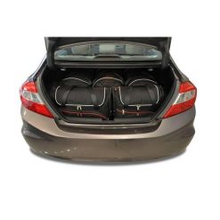 Torby Do Bagażnika Honda Civic Limousine 2012-2017 5Szt Kjust. Czarne torby podróżne damskie KJUST, bez wzorów. Za 1,515.00 zł.
