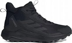 Buty trekkingowe męskie Adidas Terrex Anylander Mid czarne r. 46. Czarne trekkingi męskie Adidas, bez zapięcia. Za 296.61 zł.