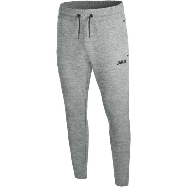 Spodnie dresowe Jako jogging Premium Basics. Szare spodnie sportowe męskie Jako, bez wzorów, z dresówki, do biegania. Za 246.65 zł.