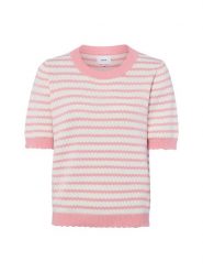 Nümph Sweter - Numari Kobiety Bawełna różowy, XXL. Czerwone swetry nierozpinane damskie Nümph, na lato, xxl, bez wzorów, z bawełny, eleganckie, bez kołnierzyka, bez ramiączek. Za 139.95 zł.