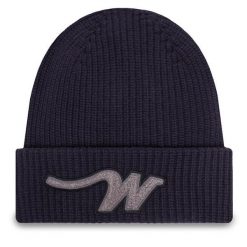 Czapka Weekend Max Mara. Niebieskie czapki damskie Weekend Max Mara, na zimę, bez wzorów. Za 519.99 zł.