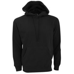 Męska Gładka Bluza Sportowa Przez Głowę Kaptur. Czarne bluzy sportowe męskie SG, m, bez wzorów, bez kaptura. Za 93.99 zł.