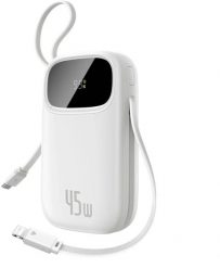 Powerbank Baseus Powerbank Baseus EnerFill FC31 Qpow 3 10000 mAh 45W biały. Białe powerbanki Baseus. Za 91.99 zł.