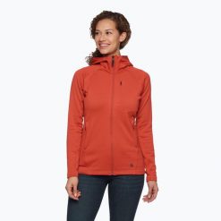 Bluza trekkingowa damska Black Diamond Factor Hoody. Brązowe bluzy damskie Black Diamond, xs, bez wzorów, sportowe, bez ramiączek, bez kaptura. Za 356.99 zł.