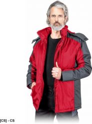 BALTIC - Kurtka ocieplana podszewka stójka suwak listwa napy 4 kieszenie 100% poliester 120 g/m2 kaptur odpinany - cs 2XL. Kurtki męskie Reis, m, bez wzorów, z poliesteru, bez kaptura. Za 226.26 zł.