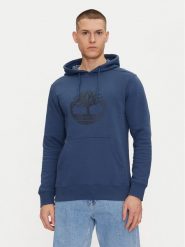 Timberland Bluza TB0A2BJH Granatowy Regular Fit. Niebieskie bluzy męskie Timberland, m, bez wzorów, z bawełny, bez ramiączek, bez kaptura. Za 229.99 zł.