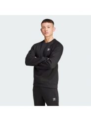 Adidas Bluza Trefoil Essentials IY4932 Czarny Regular Fit. Czarne bluzy męskie Adidas, m, bez wzorów, z bawełny, bez ramiączek, bez kaptura. Za 238.99 zł.