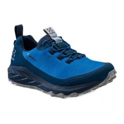 Buty trekkingowe Haglöfs L.I.M FH GTX Low. Niebieskie buty zimowe męskie Haglöfs, bez wzorów, bez obcasa, bez zapięcia. Za 632.40 zł.