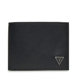 Portfel Guess. Czarne portfele męskie Guess, z aplikacjami. Za 289.99 zł.
