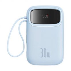 Powerbank Baseus QPow 2 10000mAh 30W 2xUSB-C (niebieski). Niebieskie powerbanki Baseus. Za 149.00 zł.