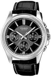 Zegarek Męski CASIO MTP-1375L-1AVDF + BOX. Zegarki męskie Casio, bez wzorów. Za 267.85 zł.