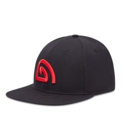 Czapka typu snapback Trakker Core. Czarne czapki damskie TRAKKER, bez wzorów, sportowe. Za 78.90 zł.