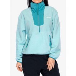 Bluza bez kaptura damska Columbia Sequoia Grove Half Zip Fleece. Zielone bluzy damskie Columbia, xs, bez wzorów, sportowe, bez ramiączek, bez kaptura. Za 198.99 zł.