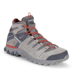Buty trekkingowe Aku Alterra GORE-TEX M 713107 szare. Szare trekkingi męskie z gore-texu, bez zapięcia. Za 765.85 zł.