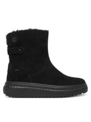 Caprice Botki 9-26410-45 Czarny. Czarne botki damskie Caprice, bez wzorów, ze skóry, bez obcasa, na płaskiej podeszwie, bez zapięcia. Za 649.99 zł.