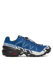Salomon Buty do biegania Speedcross 6 Gore-Tex L47764900 Niebieski. Niebieskie buty sportowe męskie Salomon, bez wzorów, z gore-texu, bez zapięcia, do biegania, gore-tex. Za 529.99 zł.