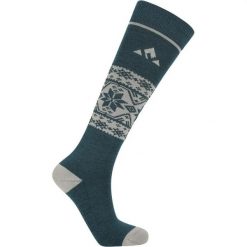 Wełniane skarpety Whistler Lorpen. Niebieskie skarpetki damskie Whistler, bez wzorów, z wełny. Za 148.00 zł.