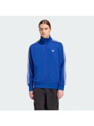 Adidas Bluza adicolor Firebird KE0790 Niebieski Loose Fit. Niebieskie bluzy męskie Adidas, l, bez wzorów, z syntetyku, bez ramiączek, bez kaptura. Za 309.99 zł.