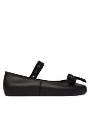 Melissa Baleriny Sophie Crush Ad 37836 Czarny. Czarne balerinki damskie Melissa, bez wzorów, z tworzywa sztucznego, bez obcasa, bez zapięcia. Za 358.99 zł.