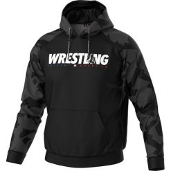 Bluza męska sportowa z kapturem EXTREME HOBBY BOLD WRESTLING. Czarne bluzy sportowe męskie EXTREME HOBBY, m, bez wzorów, z poliesteru, z kapturem. Za 259.00 zł.