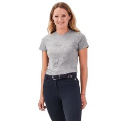 Koszulka damska Gaze Jazzie. Szare koszulki sportowe damskie GAZE, bez wzorów, prążkowane, bez ramiączek. Za 238.50 zł.