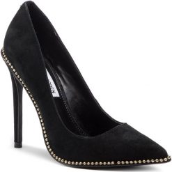 Szpilki STEVE MADDEN - Stellar SM11000380-03002-015 Black Suede. Czarne szpilki damskie Steve Madden, bez wzorów, z materiału, bez obcasa, na obcasie, bez zapięcia. W wyprzedaży za 289.00 zł.