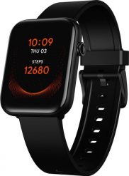 Smartwatch TicWatch TicWatch GTH Czarny (CXB02). Czarne zegarki smartwatch Ticwatch, bez wzorów. Za 130.00 zł.