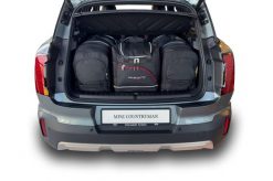 Torby Do Bagażnika Mini Countryman Mhev 2023+ 4Szt Kjust. Czarne torby podróżne damskie KJUST, bez wzorów, z kauczuku. Za 1,214.00 zł.