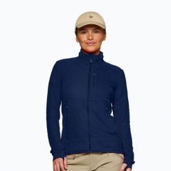 Bluza polarowa damska NORRONA Falketind Warm1 Active. Niebieskie bluzy damskie NORRONA, l, bez wzorów, z elastanu, bez ramiączek, bez kaptura. Za 769.99 zł.