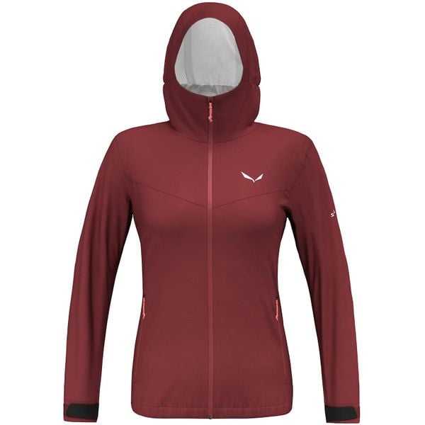 Kurtka przeciwdeszczowa damska Salewa Puez Aqua 4 PTX 2.5L Jacket. Czerwone kurtki sportowe damskie Salewa, l, bez wzorów, bez ramiączek, bez kaptura, trekkingowe. Za 578.55 zł.