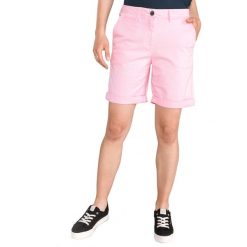 Tommy Hilfiger Szorty Różowy. Czerwone szorty damskie Tommy Hilfiger, bez wzorów, z bawełny. Za 430.95 zł.