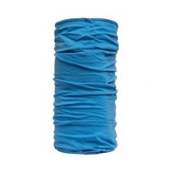 Komin zimowy z welny merino Sensor. Niebieskie szaliki męskie Sensor, bez wzorów, z materiału. Za 120.95 zł.