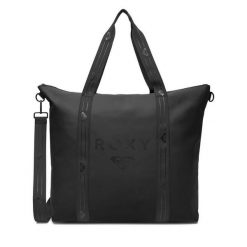 Torebka Roxy. Czarne shopperki damskie Roxy, bez wzorów, bez dodatków. Za 159.99 zł.