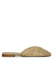 Patrizia Pepe Klapki 8Z0140/L109 Beżowy jasny. Brązowe klapki damskie Patrizia Pepe, bez wzorów, ze skóry, bez obcasa, bez zapięcia. Za 1,249.00 zł.