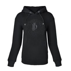 Bluza z kapturem JD ATTACK Elowyn. Czarne bluzy damskie JD ATTACK, bez wzorów, sportowe, bez ramiączek, z kapturem. Za 239.00 zł.