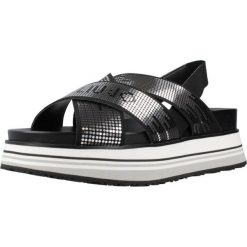 Sandały LIU-JO FRIDA 32 Czarny. Czarne sandały damskie Liu Jo, bez wzorów, z syntetyku, bez obcasa, bez zapięcia. Za 453.99 zł.