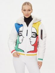 Rossignol Kurtka narciarska Space RLMWJ51 Biały Regular Fit. Białe kurtki sportowe damskie Rossignol, na zimę, l, bez wzorów, z syntetyku, bez ramiączek, bez kaptura, narciarskie. Za 2,309.00 zł.