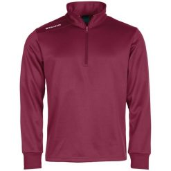 Bluza dresowa z pół zamkiem błyskawicznym Stanno Field. Czerwone bluzy damskie STANNO, xl, bez wzorów, z dresówki, bez ramiączek, bez kaptura. Za 167.50 zł.