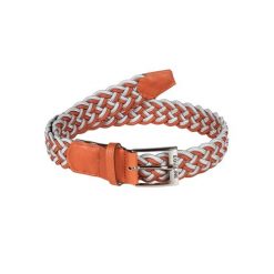 Elastyczny pleciony pasek Equiline. Brązowe paski męskie EQODE BY EQUILINE. Za 336.00 zł.