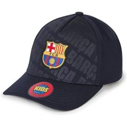 FC Barcelona czapka z daszkiem bejsbolówka junior wielokolorowa. Czapki damskie FC BARCELONA, bez wzorów, sportowe. Za 109.00 zł.