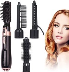 Suszarko-lokówka Verk Suszarka lokówka do włosów szczotka zestaw 4w1 Suszarka lokówka do włosów szczotka zestaw 4w1. Lokówki Verk. Za 48.32 zł.