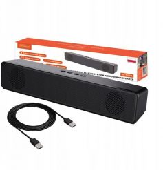 Mini Soundbar Głośnik Przenośny Bluetooth Bezprzewodowy Radio FM SD USB AUX Zenwire BT-S058. Głośniki przenośne Zenwire. Za 53.49 zł.