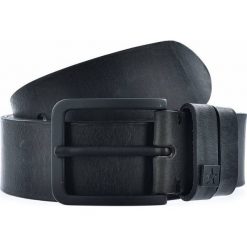Czarny Skórzany Pasek Męski Big Star. Czarne paski męskie Big Star Accessories, ze skóry, eleganckie. Za 139.00 zł.