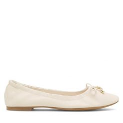 Baleriny Nine West. Balerinki damskie Nine West, bez wzorów, bez obcasa, bez zapięcia. Za 159.99 zł.