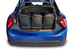 Torby Do Bagażnika Mini Cooper 5D 2024+ 3Szt Kjust. Czarne torby podróżne damskie KJUST, bez wzorów, z kauczuku. Za 729.00 zł.