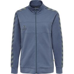 Bluza damska Hummel zip Lmove Classic. Niebieskie bluzy damskie Hummel, xl, bez wzorów, sportowe, bez ramiączek, bez kaptura. W wyprzedaży za 234.70 zł.